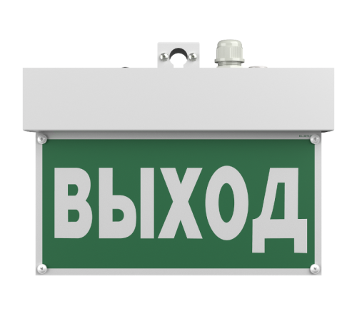 Световой указатель аварийного освещения светодиодный BS-TERON-10-S1-ELON 3,9Вт IP65 централизованный накладной  a17038  Белый свет