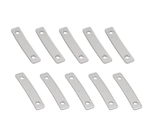 Соединитель SL-ARC-DD-EXT SILVER (Дуга-дуга, волна)  025524  Arlight