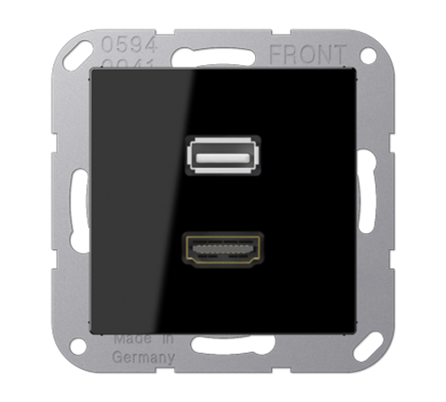 Мультимедиа разъём MAA1163SW Jung