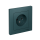 AtlasDesign Изумруд Розетка без заземления, 16А, (в сборе с рамкой)  ATN000840  SE