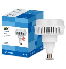 Лампа светодиодная промышленная HP 160Вт 120град 230В 6500К E40  LLE-HP-160-230-65-E40  IEK