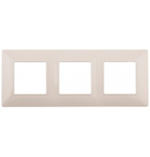 14-5003-02 Рамка на 3 поста, Эра Elegance, сл.кость  Б0034394  ЭРА