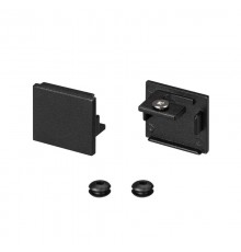 Заглушка SL-LINE-2522 BLACK глухая (arlight, Металл)  033040  Arlight