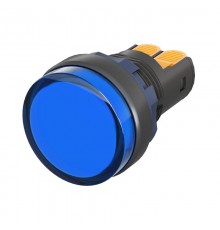 Сигнальный индикатор со встроенным диодом 9-24В, синий  M22L-F24BPP  DKC