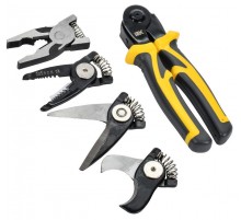 ARMA2L 3 Пассатижи многофункциональные с насадками 4в1 K1  A2L3-NP10-K1-N04-04  IEK