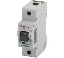 Выключатель автоматический однополюсный NO-902-270 ВА47-100 1Р 100А 10кА кривая D (12/120/2880) Pro  Б0048860  ЭРА