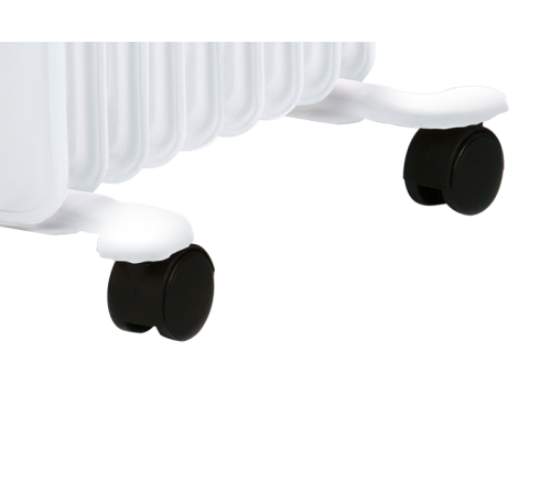 Масляный радиатор Ballu Classic BOH/CL-11WRN 2200 (11 секций)(в белом корпусе)  НС-1050892  Ballu