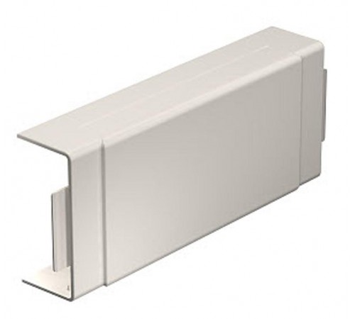 Крышка T-образной секции кабельного канала WDK 40x90 мм (ПВХ,кремовый) (WDK HK40090CW)  6162010  OBO Bettermann