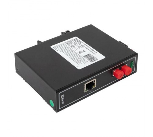 Медиаконвертер 10/100/1000Base-TX в 1000Base-X, разъем FC, двойное одномодовое оптоволокно, 1310нм TSX TSX-MC-1GX1GT-FCEKF