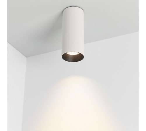 Светильник SP-POLO-SURFACE-R65-8W Day4000 (WH-BK, 40 deg)  027503  Arlight