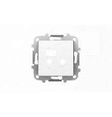 Накладка для механизма медиа-комбайна арт.9368.3, серия SKY, цвет альпийский белый2CLA856830A1101 ABB