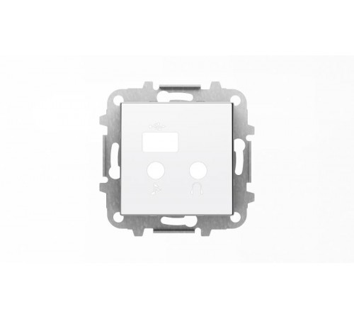 Накладка для механизма медиа-комбайна арт.9368.3, серия SKY, цвет альпийский белый2CLA856830A1101 ABB