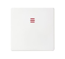 Клавиша для выключателя S75 с подсветкой белого матового цвета S82 Concept  8200111-090  Simon