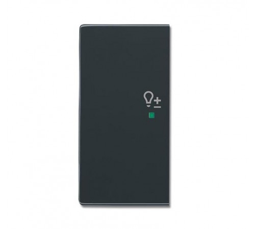 SRD-2-L-81 Клавиша двойная левая free@home, светорегулятор, future, антрацит6220-0-0164 ABB