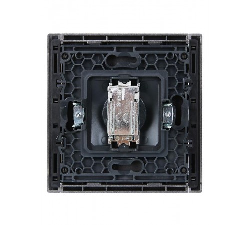 FORTE&PIANO Розетка TV оконечная FP528 сталь  FP-A10-O-K46  IEK