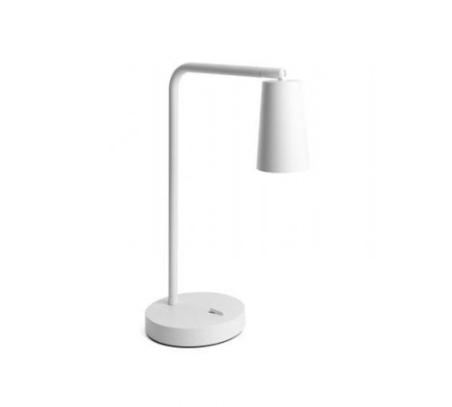 Светильник настольный под лампу GU10, max 35W, 230V , белый, DE185  48425  FERON