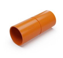 Патрубок-муфта оранжевая d40 мм (1шт/150шт уп/кор)  PR13.02467  Промрукав