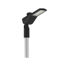 Светильник светодиодный консольный уличный Levante Crosswalk 50 Вт d 48мм 5000К 1..10V NEMA RAL9005 черный муар  V1-S1-90648-40U25-6605050  VARTON