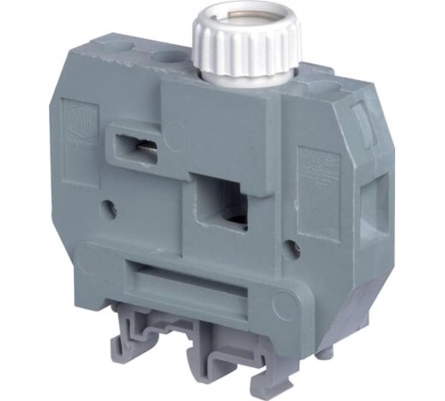 Клемма винт. MB 10/24.SF 10мм.кв. держатель предохранителя 10,3х38 мм пробкового типа, белый  1SNA116299R2000  TE