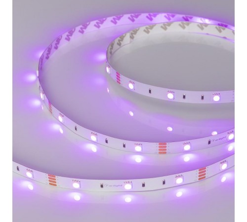 Лента светодиодная RT-B30-10mm 12V RGB (7.2 W/m, IP20, 5060, 5m) (arlight, Открытый)  010596(2)  Arlight