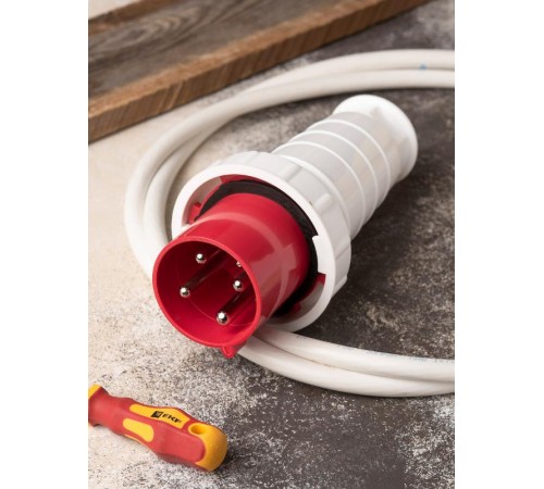 Вилка переносная 034 3Р+РЕ 63А 380В IP67 EKF PROxima  ps-034-63-380  EKF