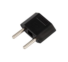 Сетевой переходник плоский "Тефаль" черный PROCONNECT Индивидуальная упаковка 1 шт  11-1042-9  PROconnect