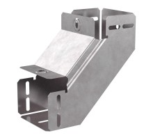 Угол вертикальный внутренний 90 градусов с крышкой Стандарт 100х80  PR16.0525  Промрукав