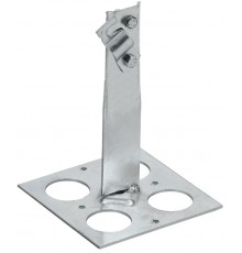 Дер. пр. кр. 6-10мм вин. пл. кр. h=150мм оц. сталь  ZDP85-11-6-16-150  IEK