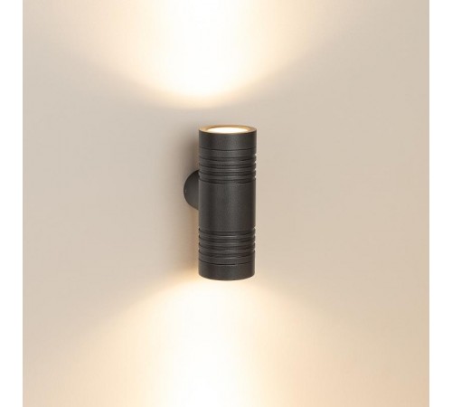 Светильник KT-RAY-WALL-TWIN-R46-2x3W Warm3000 (GR, 24 deg, 24V) (Arlight, IP65 Металл, 3 года)  034137  Arlight