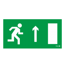 Пиктограмма (наклейка) Выход прямо правосторонний (130х260) для URAN/ANTARES  2502001740  Световые Технологии