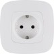 Valena ALLURE DIY Белый Розетка 1-ая с/з с защитными шторками, винт.зажим  753724  Legrand