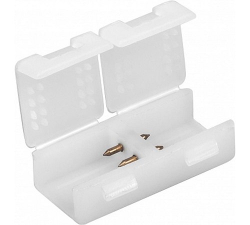 Соединитель для ленты  LD117  LS704/LS707 (мин. упаковка 50 шт) NEW для НОВОЙ ЛЕНТЫ БЕЗ ПРОВОДОВ  23079  FERON