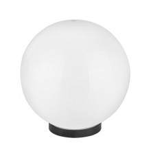 Светильник садово-парковый НТУ 03-100-300 шар d=300 мм IP54 (опал ПММА, основание плоское ПК 145, Е27)  SQ0330-0621  TDM
