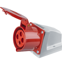 Розетка 14 298 NCA-SR124-32-380 стационарная наружная 32А 3P+PE IP44 14298 Navigator