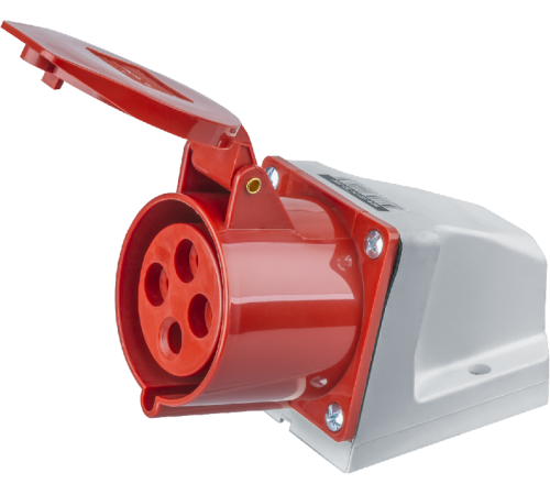 Розетка 14 298 NCA-SR124-32-380 стационарная наружная 32А 3P+PE IP44 14298 Navigator