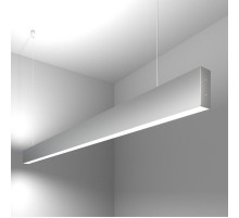 Светильник светодиодный подвесной линейный двусторонний 128см 50W 6500K матовое серебро (101-200-40-128)  a041494  Elektrostandard