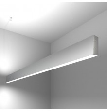 Светильник светодиодный подвесной линейный двусторонний 128см 50W 6500K матовое серебро (101-200-40-128)  a041494  Elektrostandard