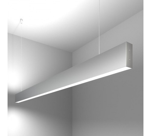Светильник светодиодный подвесной линейный двусторонний 128см 50W 6500K матовое серебро (101-200-40-128)  a041494  Elektrostandard