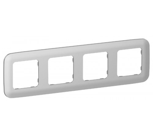 FLITE Artistic Рамка 4-ая РУ-4-А-ФлА алюминий  FI-M42-31-20-K47  IEK