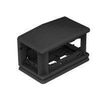 Напольный бокс Telitank 225x125x125 мм (полиамид,черный) (T4L00C 9011)  7408300  OBO Bettermann