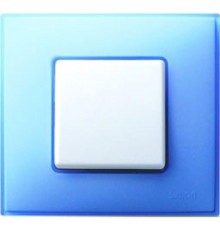 Simon 27 Рамка декоративная, 4 поста, (+суппорт), S27 Neos, Матовый, бирюзовый  27774-63  Simon