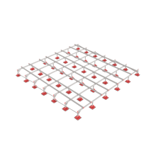 Опорная конструкция для установки оборудования TECHNORAPTOR LIGHTFOOT 6000х6000  KM-TR-LTF-SSEI-6000-6000  КМ - профиль