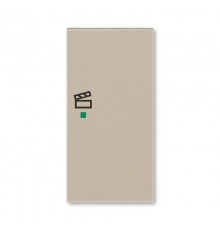 ABB Levit Кофе макиато Клавиша 2-ая правая с символом сцены free@home  6220H-A02203 18  2CHH622203A4018  ABB