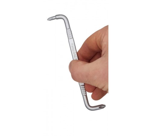 Отвертка двусторонняя изогнутая Z-образная PH1-PH2  34212000  Felo