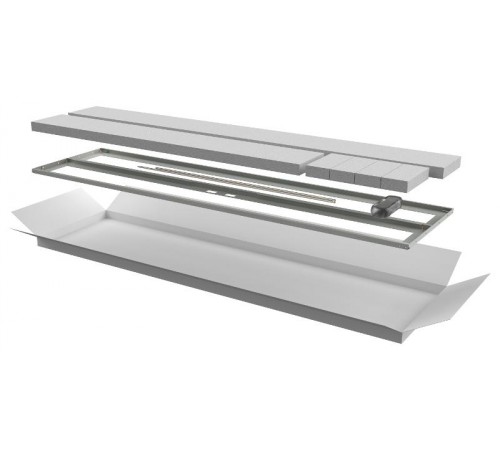 Дверь перфор. двустворч. для шкафа LINEA N 42U 600мм сер  LN35-42U6X-D2P  ITK