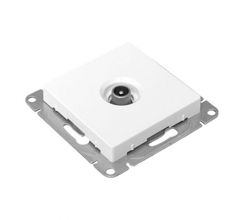 Механизм розетки TV, опроходная, белый Эпика EKF  UP1-SOW-TV-2  EKF