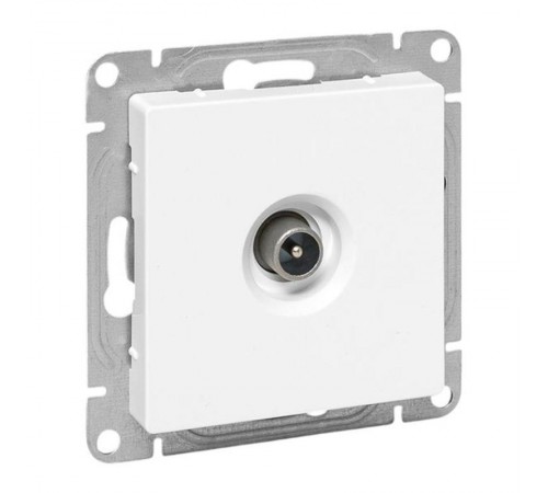 Механизм розетки TV, опроходная, белый Эпика EKF  UP1-SOW-TV-2  EKF