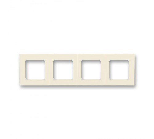 ABB Levit Слоновая кость / белый Рамка 4-ая  3901H-A05040 17W  2CHH015040A6017  ABB