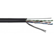 ITK Каб. в.п. ШПД F/UTP кат. 5E 4 пары LDPE трос 1,2мм 305м  BC3-C5E04-359  ITK