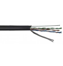 ITK Каб. в.п. ШПД F/UTP кат. 5E 4 пары LDPE трос 1,2мм 305м  BC3-C5E04-359  ITK